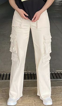 Cargo Hose, Beige, Grösse 40