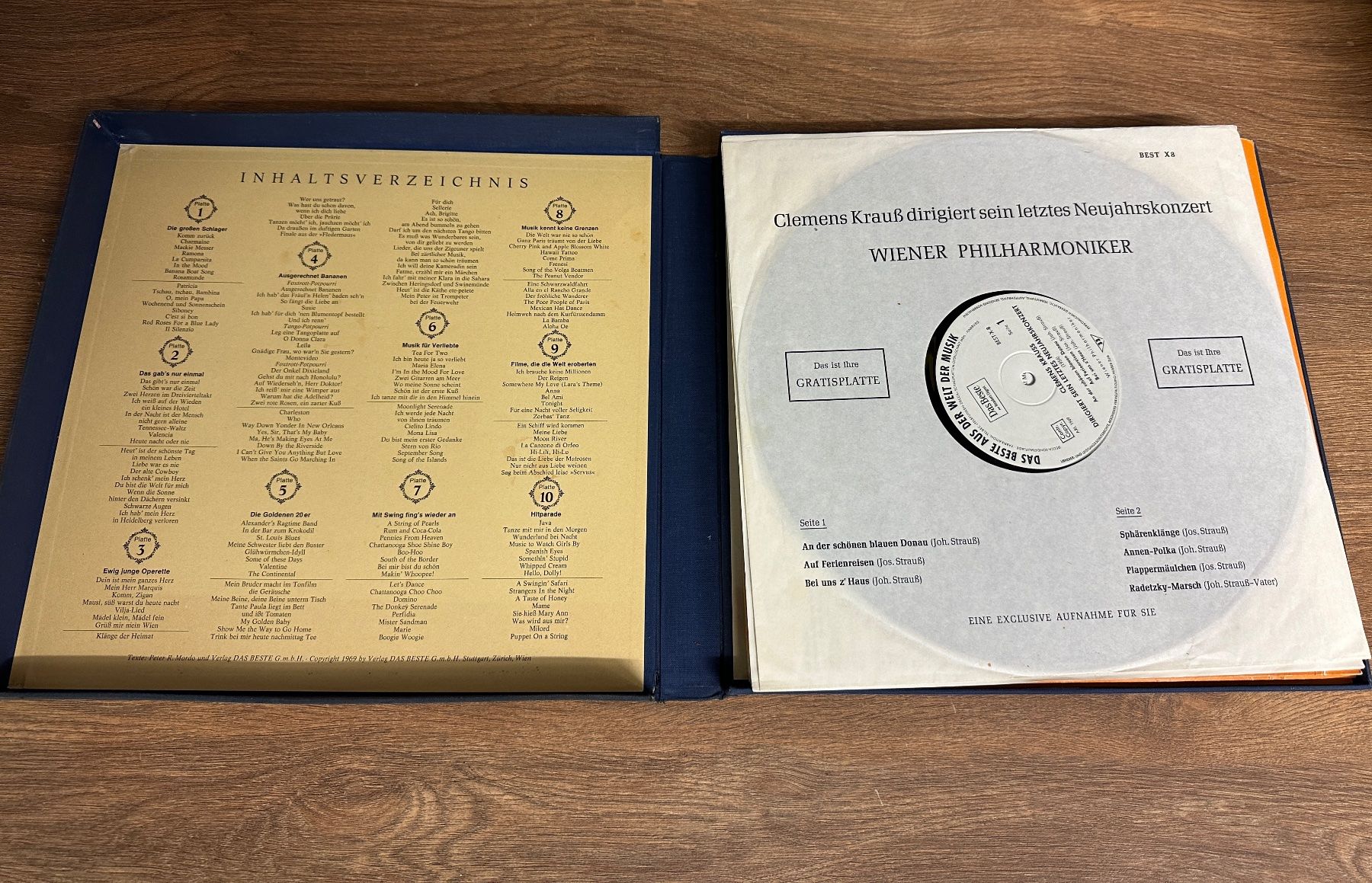 Dischi in vinile: Das Beste Schallplatten-Box - Evergreens – Usato da Nussbaumen AG venduto da olitech5415 1