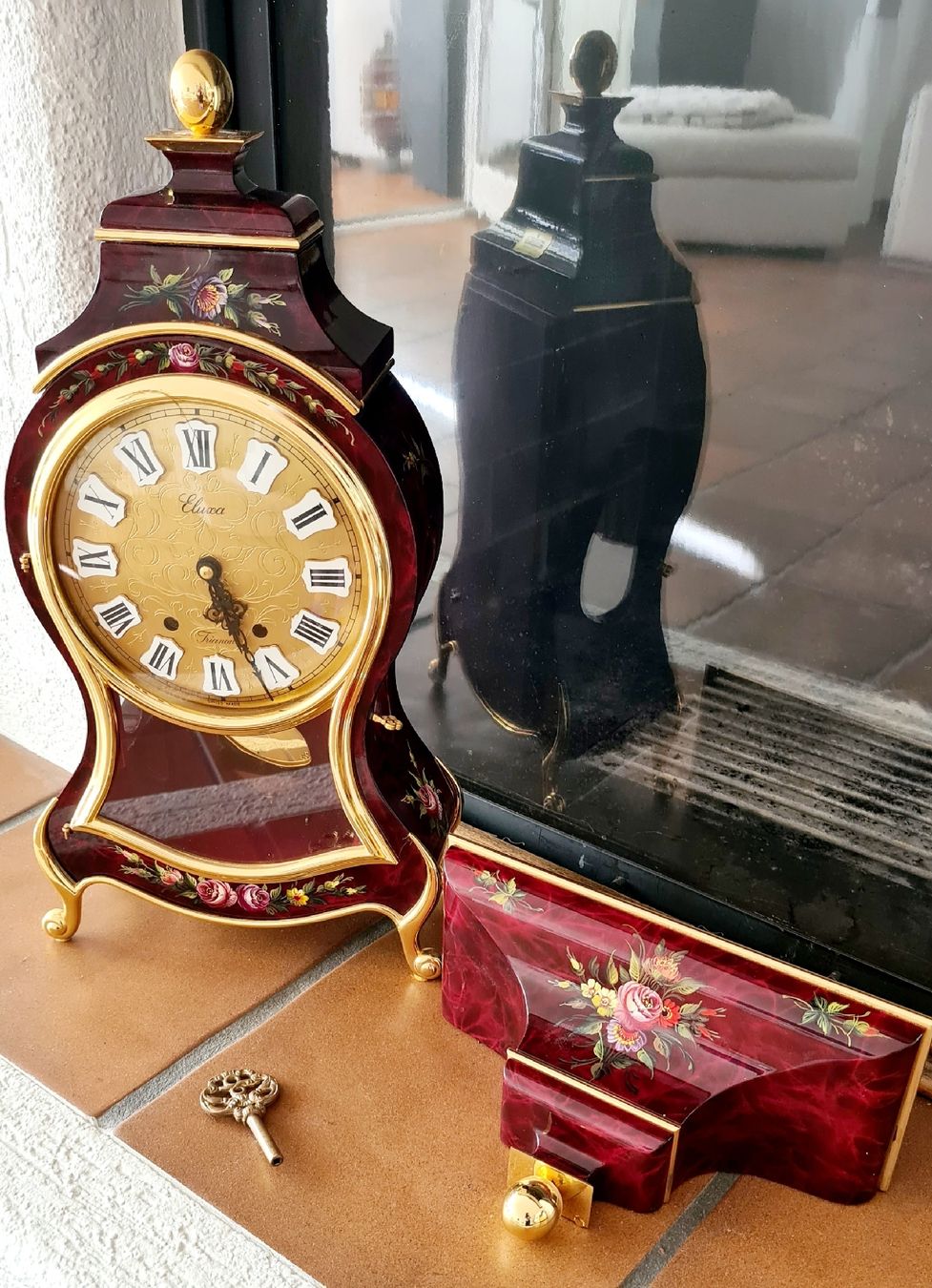 Eluxa Orologi da terra & Orologi da parete: Pendule style Neuchâteloise Eluxa/Castel – Usato da Biel/Bienne venduto da gde_2hgy 1