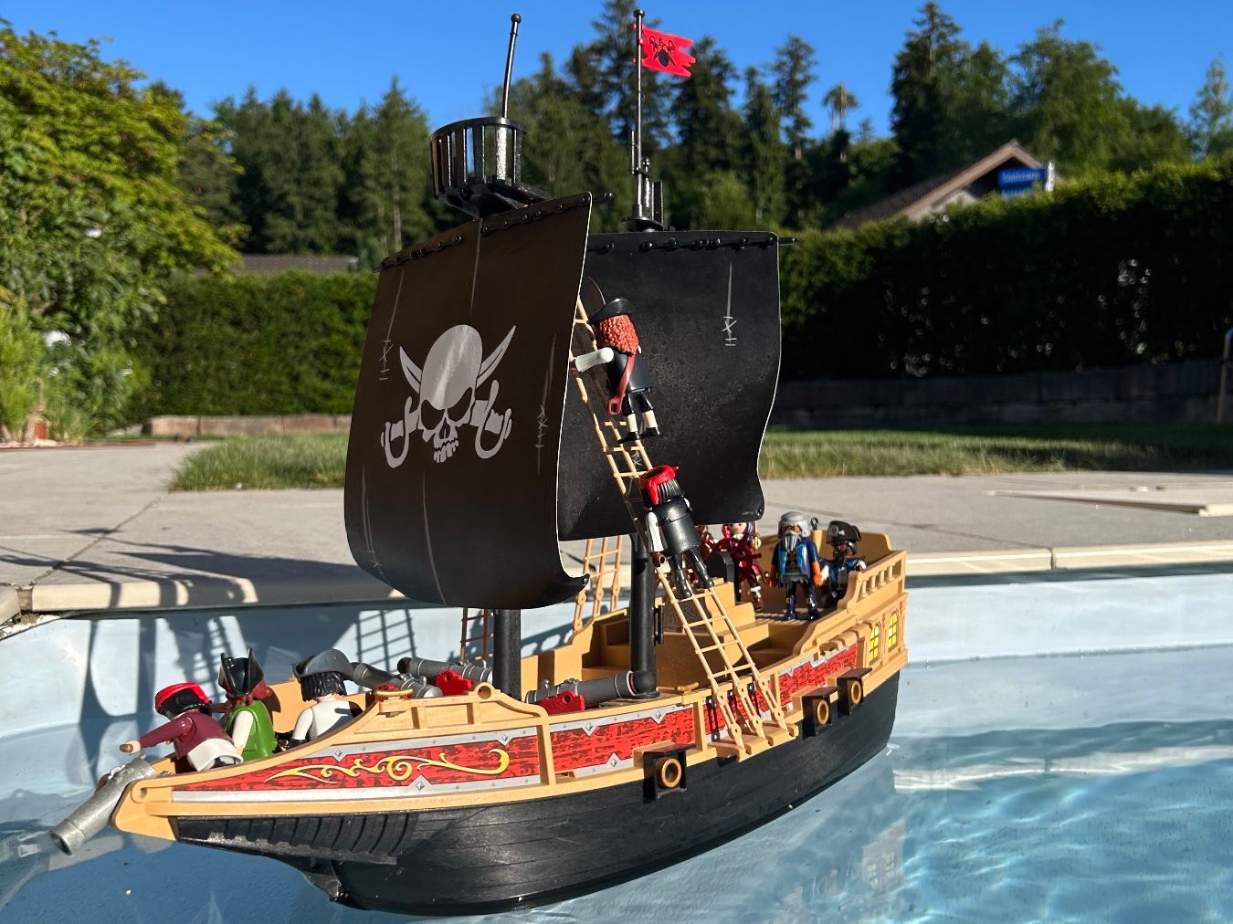 Playmobil Giocattoli: Grosses Playmobil Piratenschiff – Usato da Oetwil am See venduto da Raschler 2