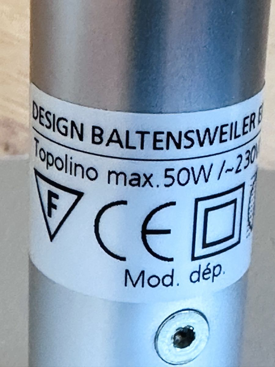 Baltensweiler Lampade: Baltensweiler Stehleuchte Topolino  – Usato da Frauenfeld venduto da Jalwin 7