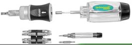 Schraubenzieher 4-IN-1 Ratschenschraubendreher Technocraft