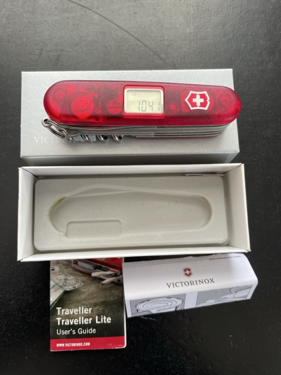 Victorinox Coltelli tascabile: Victorinox Traveller Lite Rot - Neu – Nuovo e nell'imballaggio originale da Meilen venduto da Romae 1