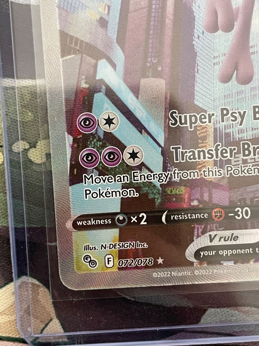 Pokémon Sammelbilder & Trading cards: 072/078 Mewtwo V Pokemon Go EN – Gebraucht aus Niederweningen von rimicanardo 4