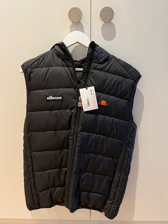 ellesse weste glänzend ellesse Herren Weste Bardy Gilet weiß Decathlon