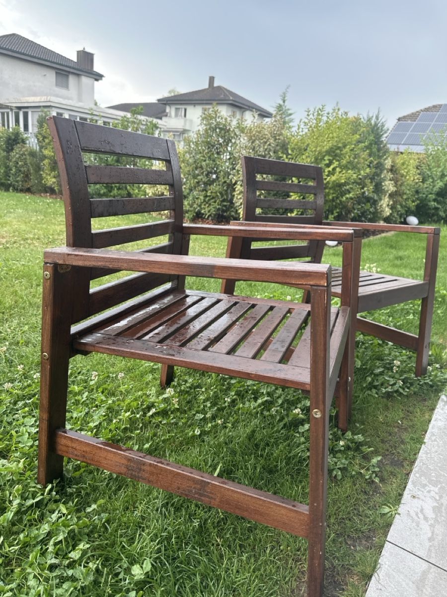 Ikea Sedie: Äpplarö 2er Set Gartenstühle – Usato da Bremgarten AG venduto da cam_fab 1