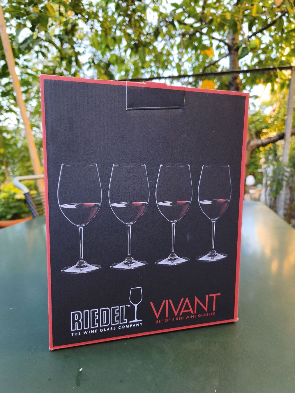 Riedel Bicchieri: 4er Set Weingläser Riedel Vivant – Nuovo e nell'imballaggio originale da Bern venduto da Xtralite 4