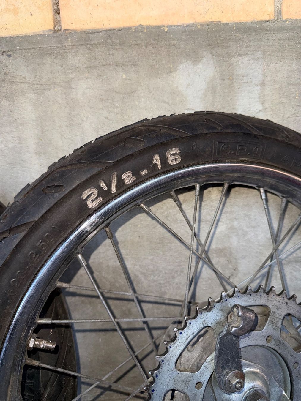 Puch Mofa-Ersatzteile: Mofa Radsatz 16 Zoll – Gebraucht aus Fahrni b. Thun von berger_tuning34 3