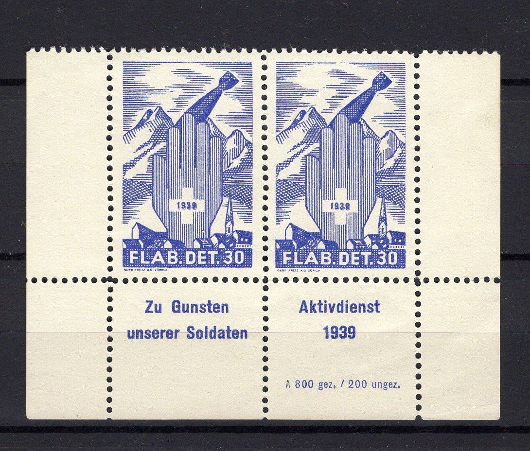 Vignette autostradali: M174  /  FLAB.DET.30 1939 – Usato da Ste-Croix venduto da MONT-TAGNAC