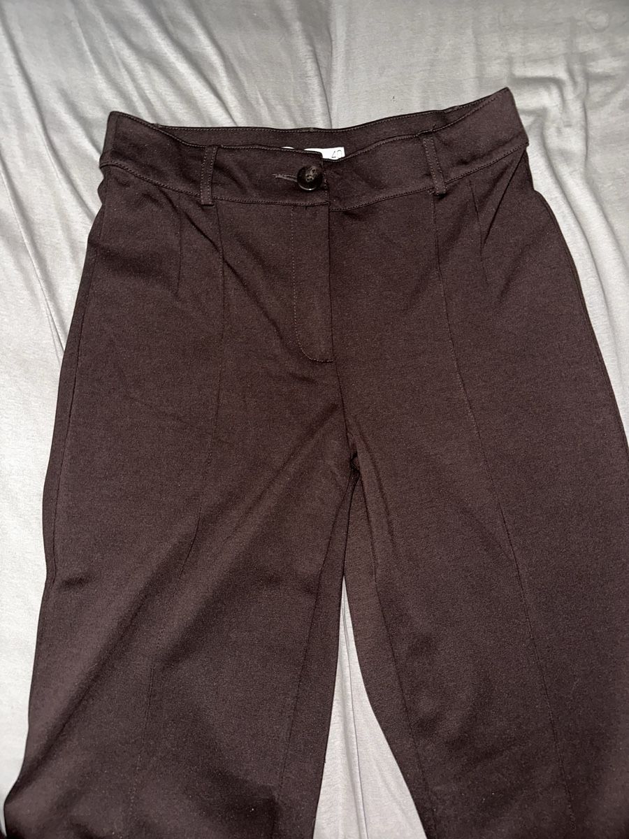 Pantaloni: Braune New Yorker Anzugshose – Nuovo (secondo la descrizione) da Münchenstein venduto da aalishaa.rr
