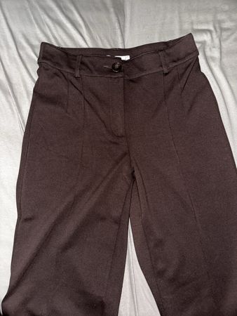 Braune New Yorker Anzugshose