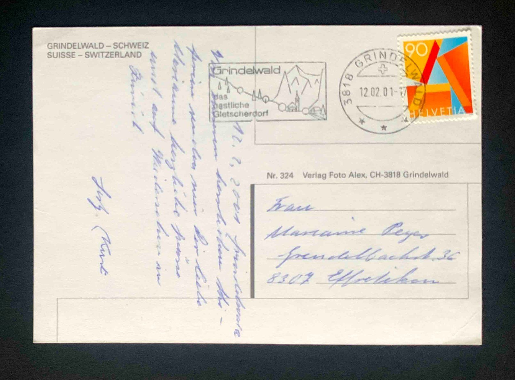 Cartoline postali: AK Grindelwald Schweiz Suiss Switzerland – Usato da Goldau venduto da artelier1 1