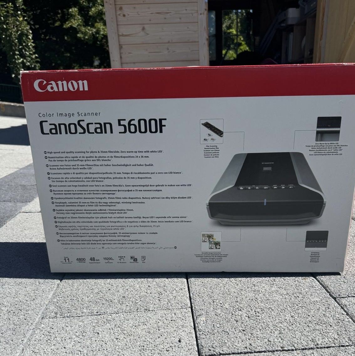 Canon Scanner: Canon CanoScan 5600F Farbscanner originalverpakt – Nuovo e nell'imballaggio originale da Zürich venduto da papaplatte 1