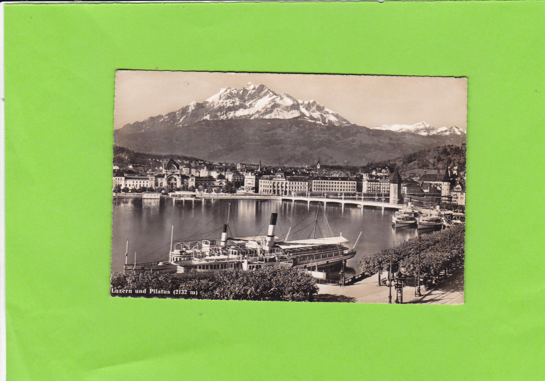 Cartoline postali: Luzern und Pilatus – Usato da St. Peterzell venduto da neckertal