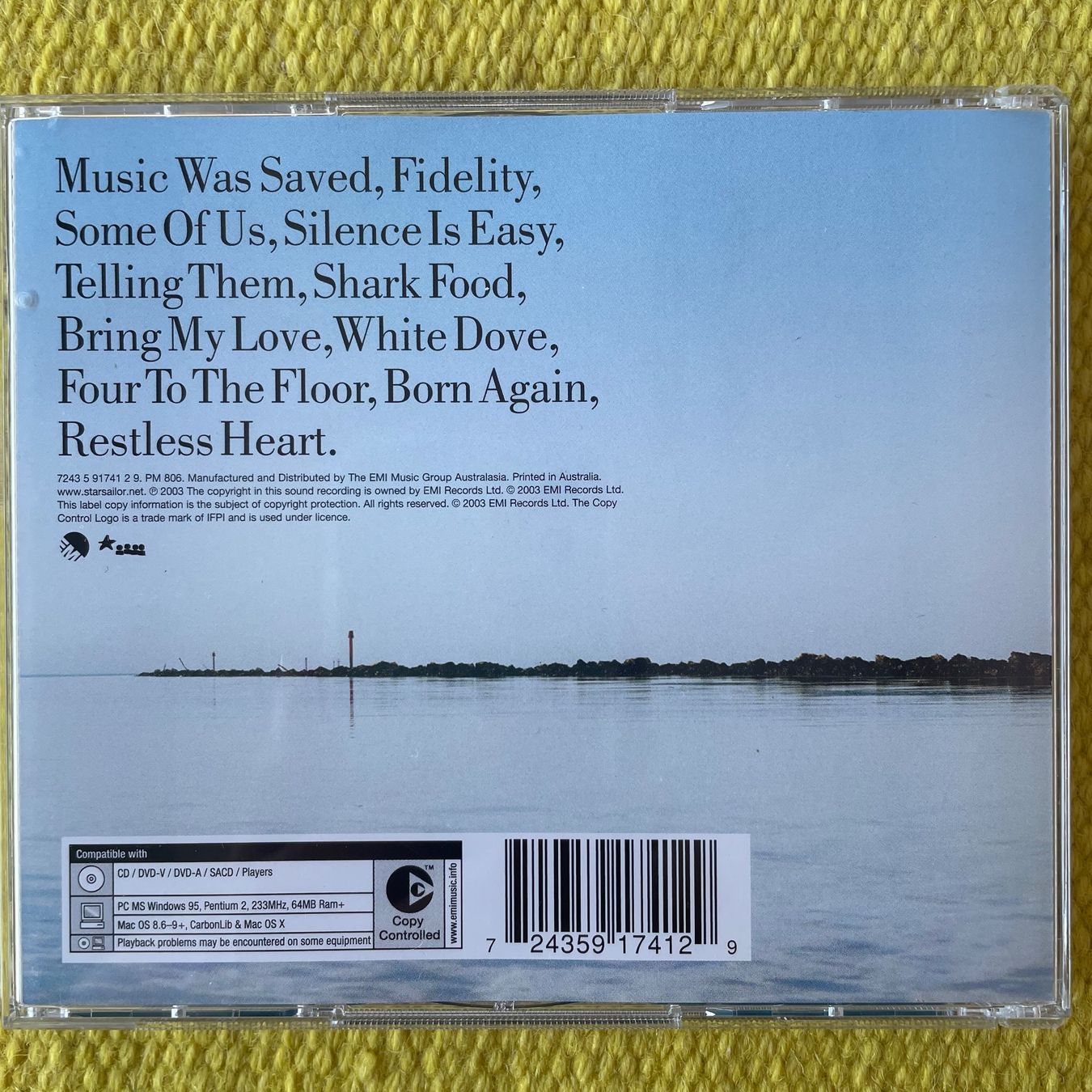 CD: STARSAILOR-2CD SILENCE EASY – Usato da Rorschacherberg venduto da CD-Roli 1