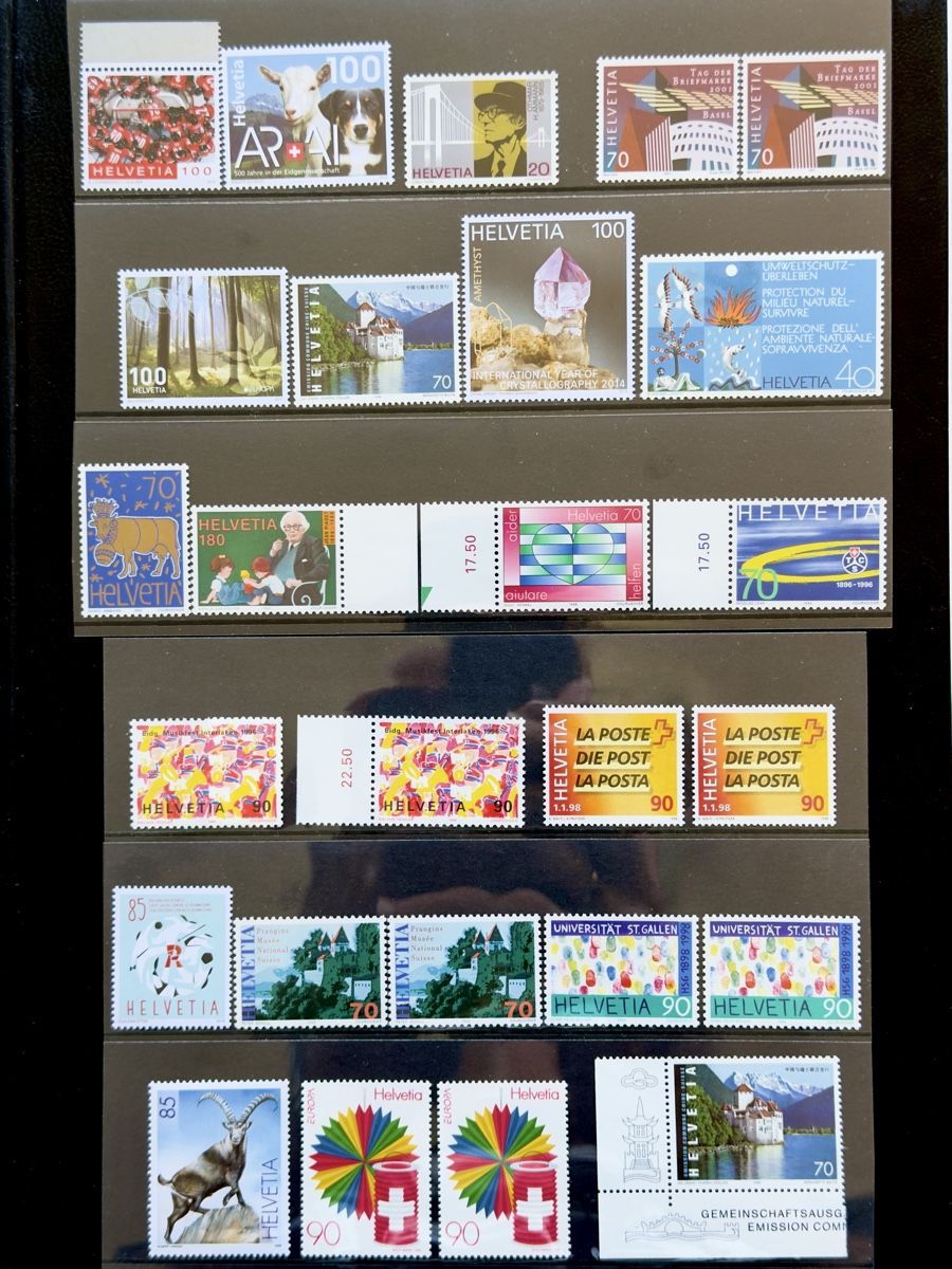 Tutti i francobolli: Frankatur CHF 100.- postfrisch – Nuovo (secondo la descrizione) da Glattbrugg venduto da Artos67 2