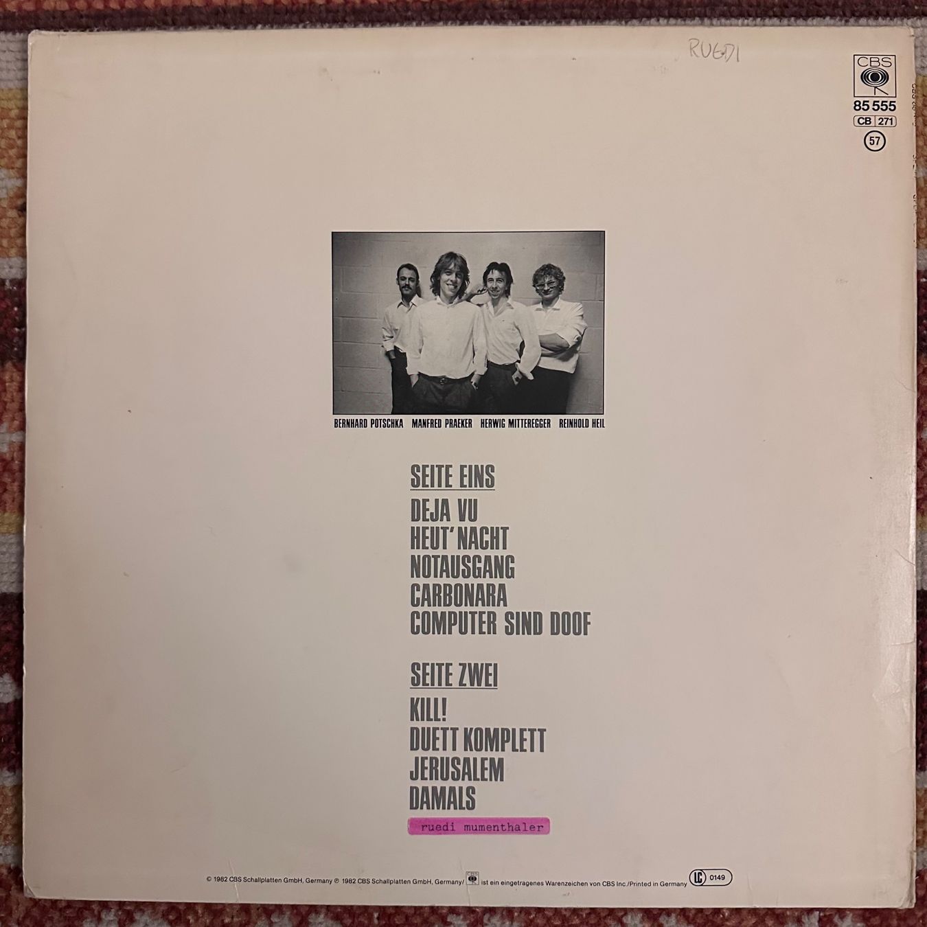 Schallplatten: LP - Spliff - 85555 – Gebraucht aus Breganzona von Onairda75 1