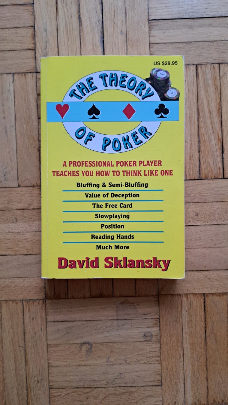 Libri: The theory of poker. – Usato da Zürich venduto da nic_dgn5