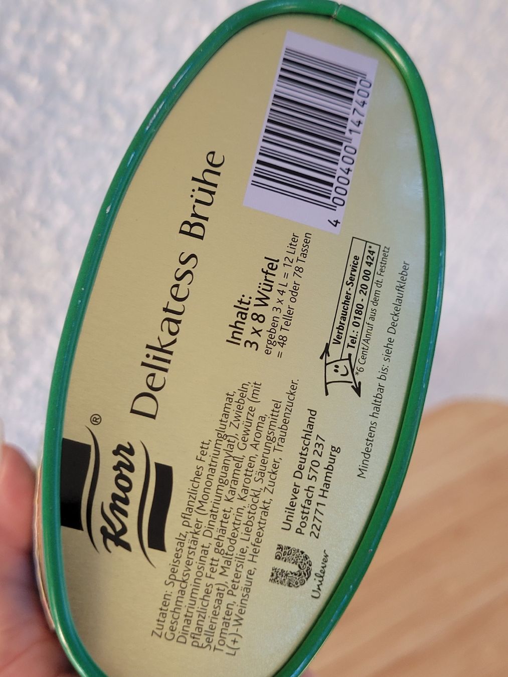 Tutte le decorazioni: Vintage KNORR Vorratsbehälter 2005 – Usato da Buttikon SZ venduto da Renco 3