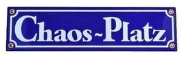 Emailschild - Chaos Platz