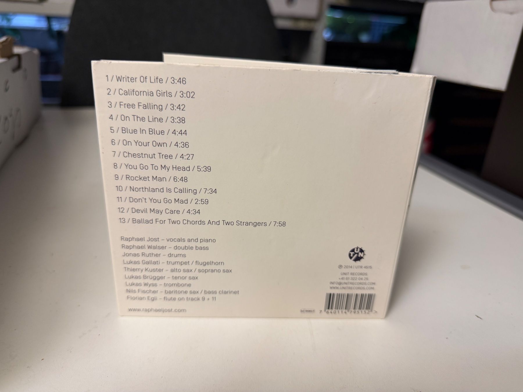 CD: Raphael Jost - Don't Blame Me - HG41BS – Usato da Küsnacht ZH venduto da JazzRecords 1