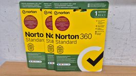 3 Stk. Norton 360 Standard 1 PC