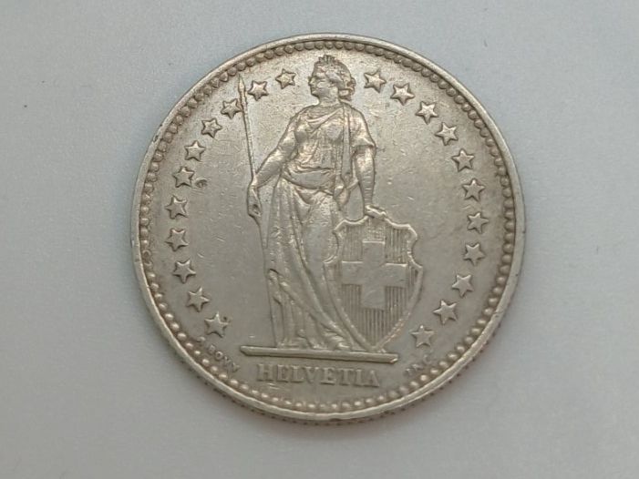Tutti le monete: CH Silber 2 Franken 1909 vorzüglich – Usato da Muralto venduto da manueldisaba 2