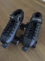 Riedell Rollschuhe, schwarz, Gr. 38, wenig gebraucht!