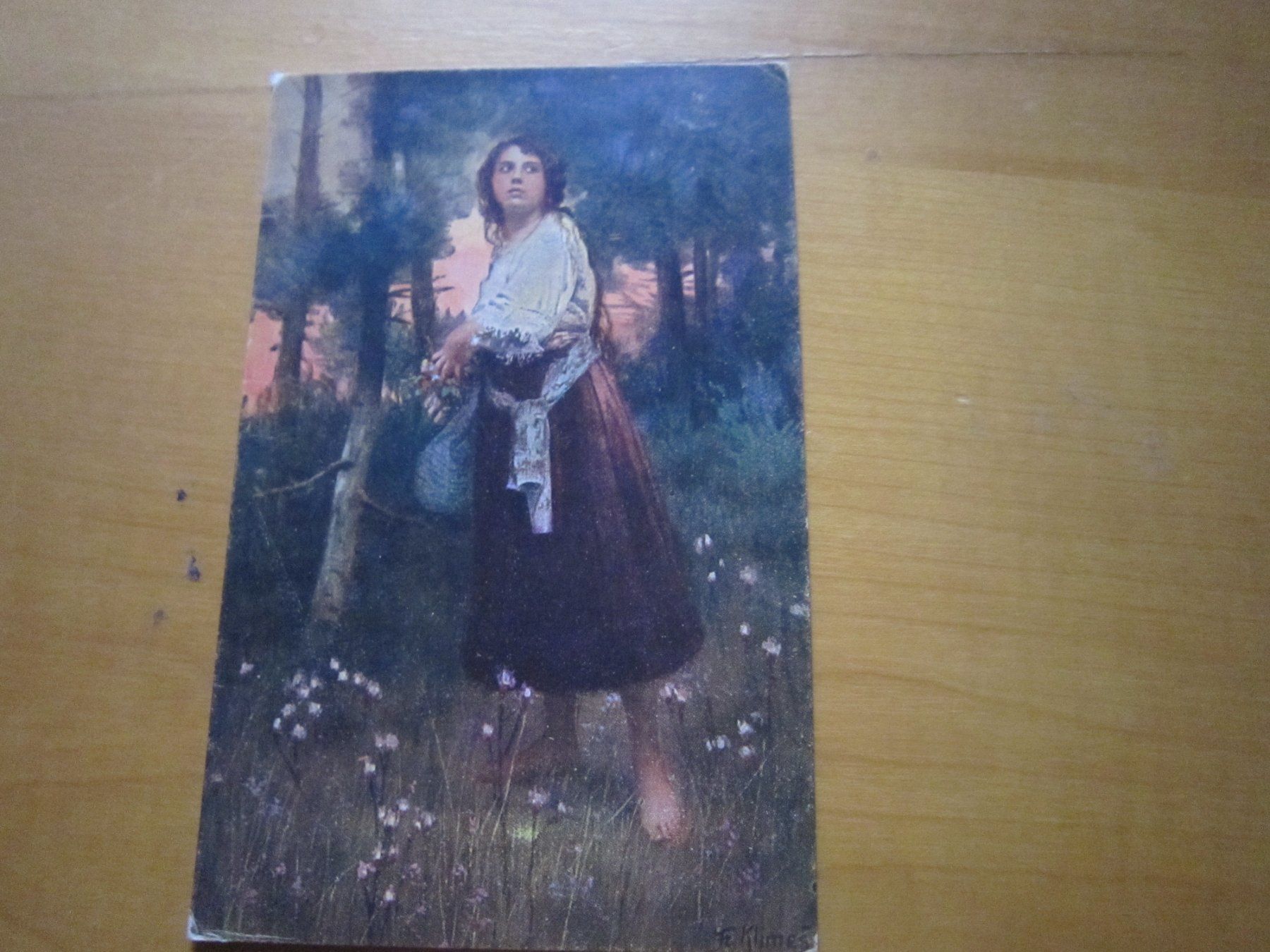 Ansichtskarten: No 14 Postkarte Mignon 1924 – Gebraucht aus Gordola von Polentaefung