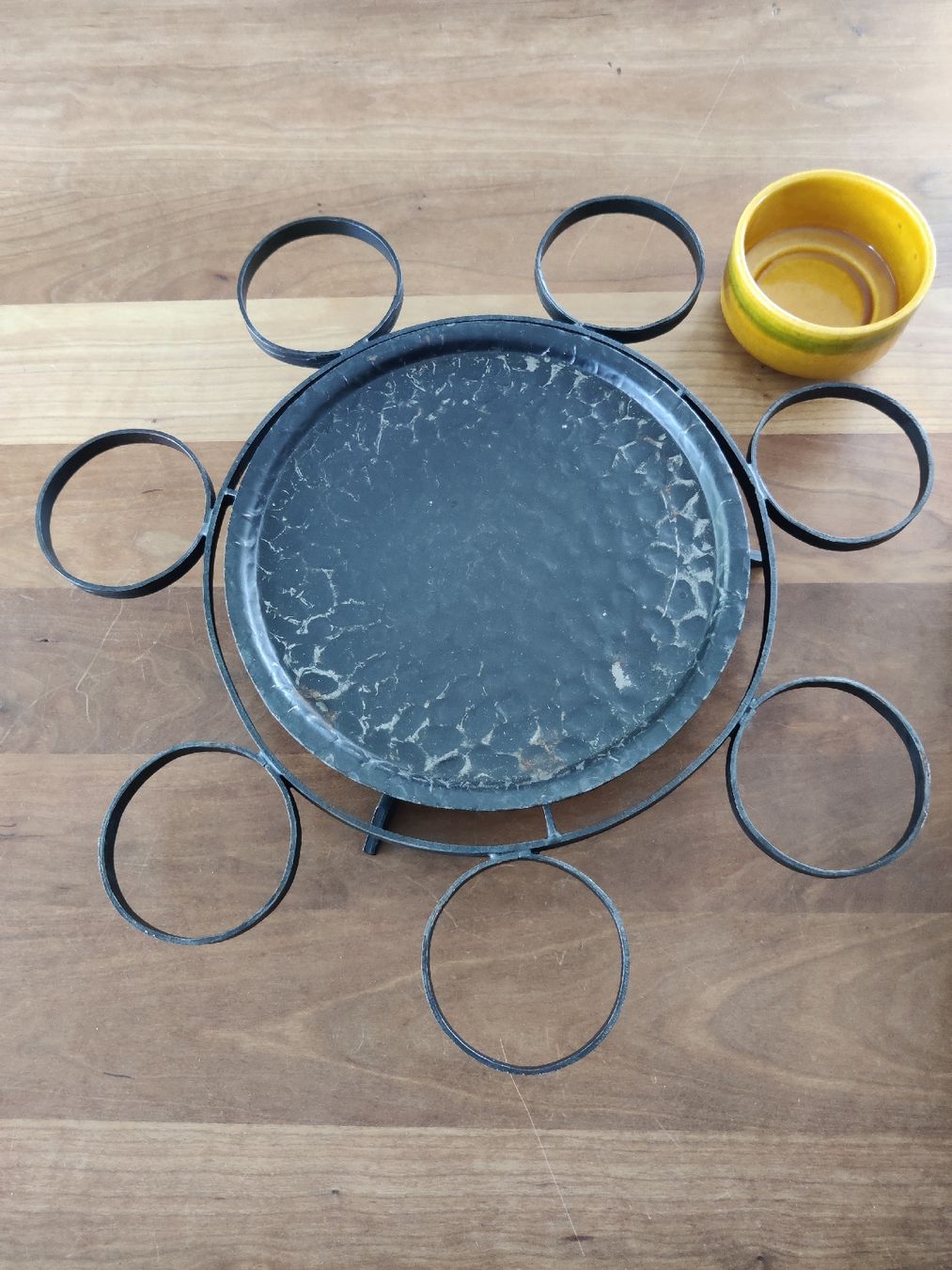 Set di piatti: Fondue Drehteller mit 7 Schälchen – Usato da Honau venduto da cla_gcs6 1