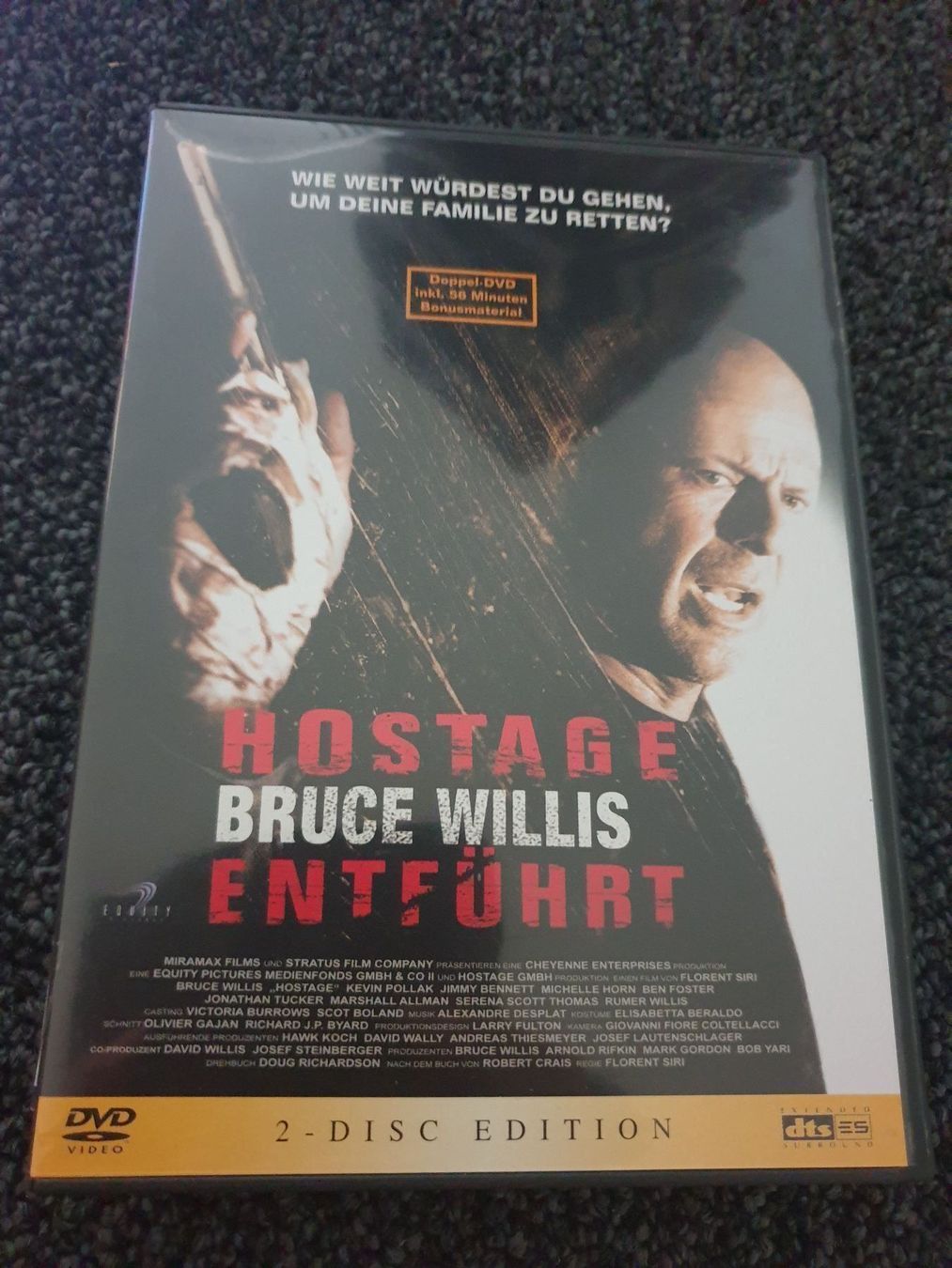 Alle DVDs: HOSTAGE ENTFÜHRT(4760) – Gebraucht aus Ruswil von M71