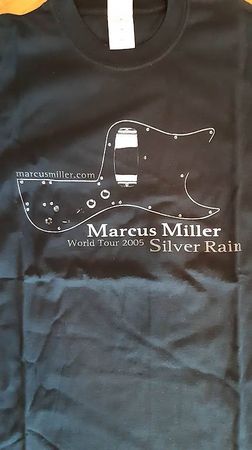 Tee-shirt Marcus Miller, taille M, 2005, neuf