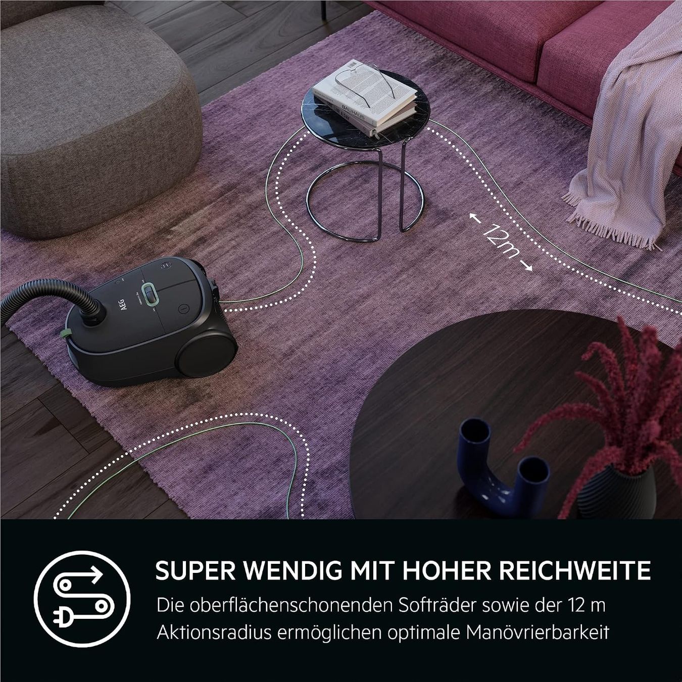 Staubsauger & Zubehör: Staubsauger mit Beutel 850W 12m Radius – Neu und originalverpackt aus Schaffhausen von Gipfelgut 7