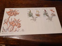 Rare! Carte postale plantes médicinales Transkei 1982.
