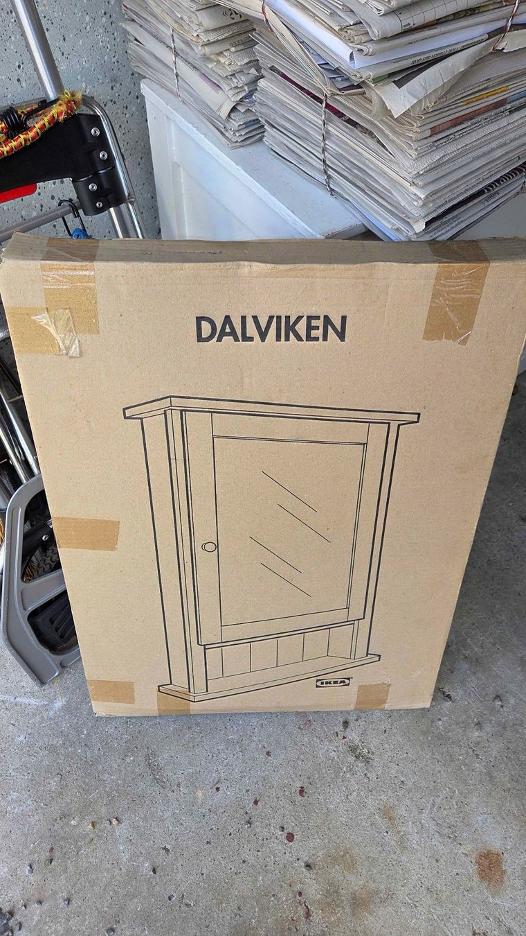 Armadietti a specchio: Dalviken Badezimmerspiegelschrank – Nuovo e nell'imballaggio originale da Rafz venduto da luc_7v2v 1