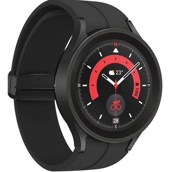 Samsung Smartwatch: Samsung Galaxy Watch5 Pro 45mm LTE black titanium – Nuovo (secondo la descrizione) da Zürich venduto da fresh0001
