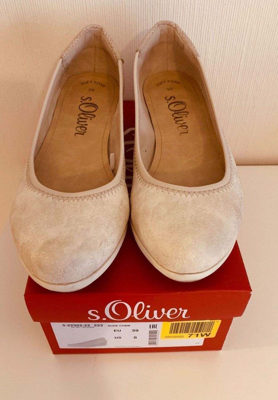 Scarpe da donna: Ballerines compensées p.39 – Usato da Sion venduto da DayJenn 1