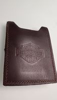 Harley-Davidson Leder Kartenetui braun mit Clip neu