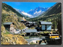 Blatten im Lötschental, Postauto, Lötschenlücke, Sattelhorn