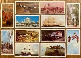 1982 - 12 Vintage BRITISCHE GESCHICHTE Sammelbilder England