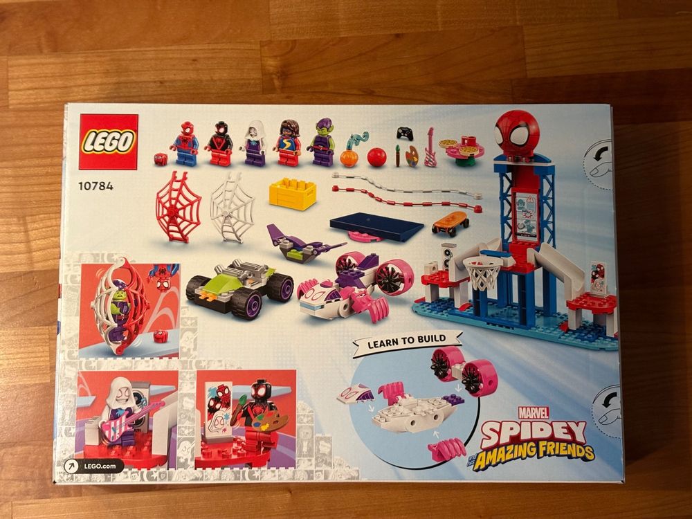 LEGO Marvel Spidey 10784 Spider-Mans Hauptquartier (Neu und ...