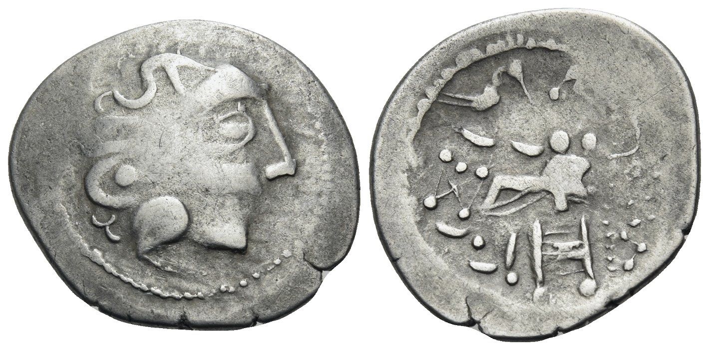 Tutti le monete: EASTERN CELTS. Silver drachm (Circa 2nd Century BC). – Usato da La Sarraz venduto da classicworldcoins