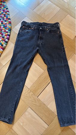 Schwarze Levi's Jeans 501, Grösse W34/L32