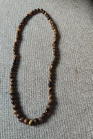 Collier en pierres naturelles Œil de Tigre – Perles rondes