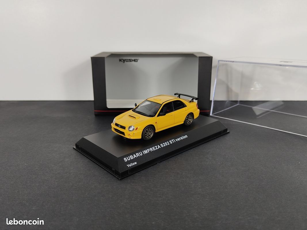 Subaru Modellautos: Subaru Impreza S202 STi Version – Neu und originalverpackt aus Flawil von Imperiosud