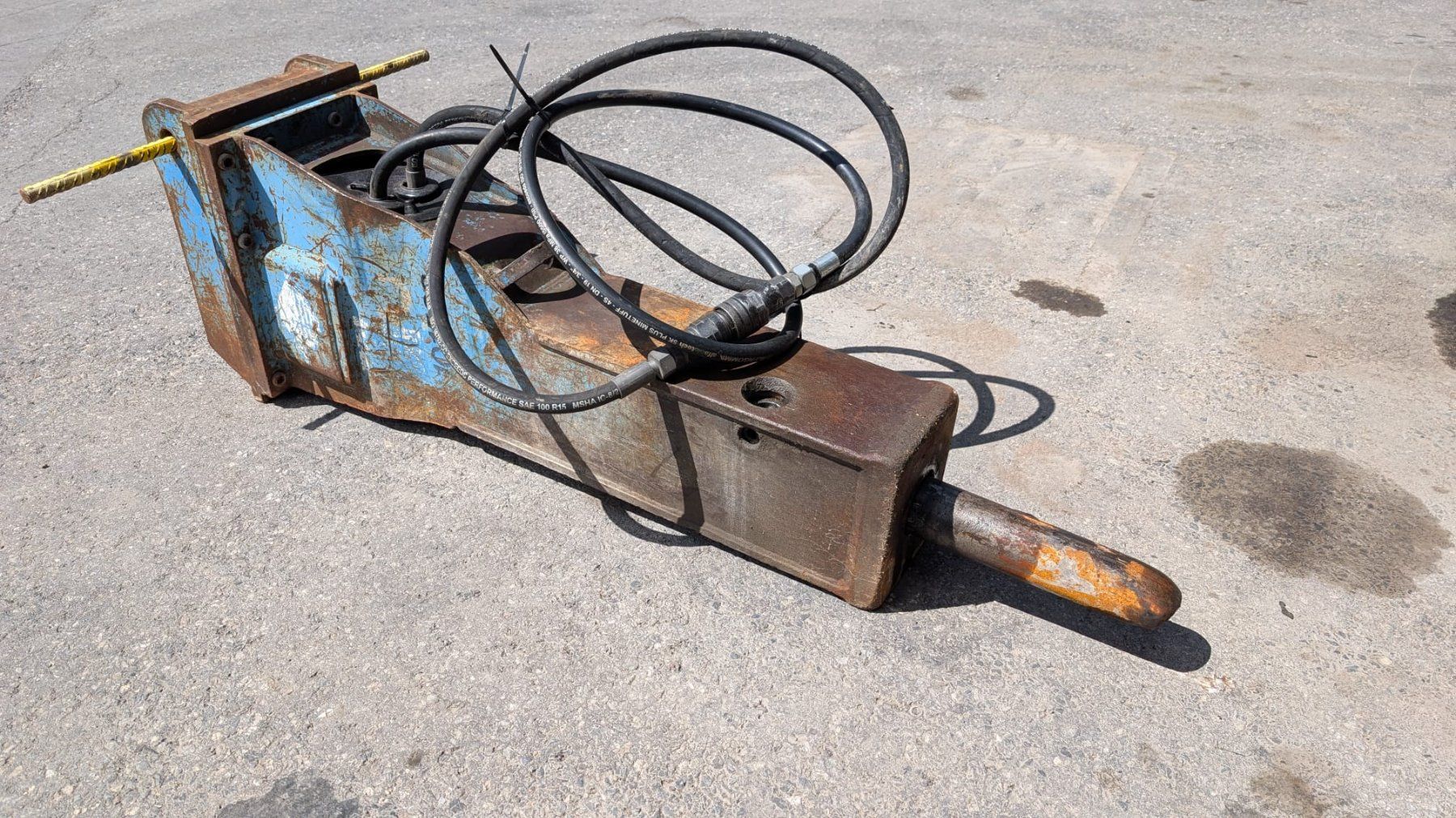 Alle Maschinen: Abbauhammer Krupp HM 580 V – Gebraucht aus Wimmis von Walowimmis