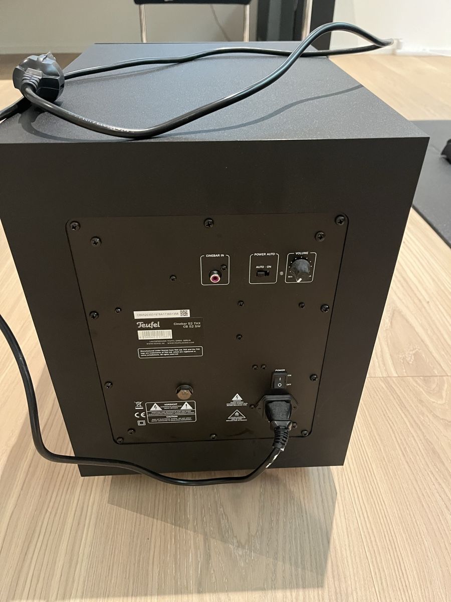 Teufel Home cinéma: Teufel Set Cinebar inkl Subwoofer – D'occasion à Meilen par Blumenmeer86 6
