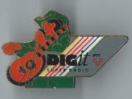 PTT "Dig it" Super Radio - Ansteckpin