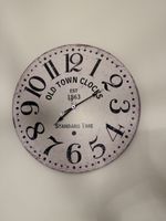 Vintage Wanduhr "Old Town Clocks" - Blickfang im Haus!