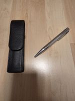 St. Dupont Kugelschreiber Metal lmit Lederetui
